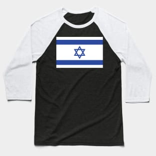 Israel Flag Baseball T-Shirt